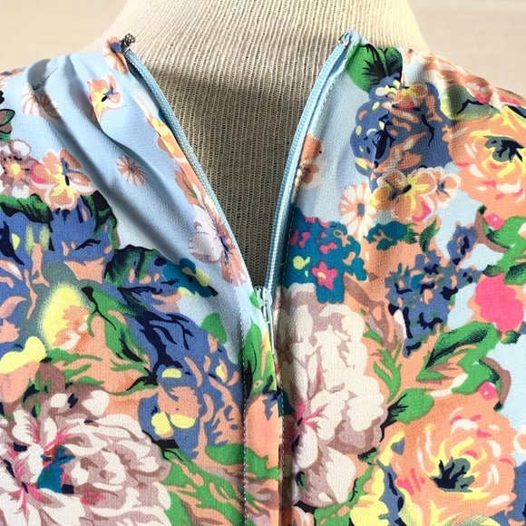 “A Cut Above” Boutique Floral Sheath Dress S NWT - Picture 4 of 9